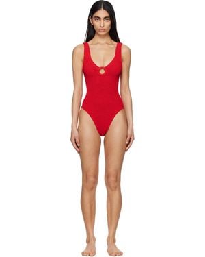 Hunza G Celine Swimsuit - Red