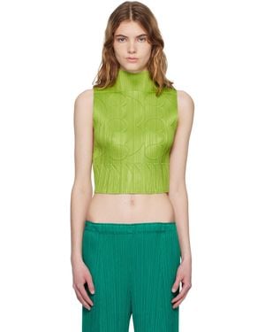Pleats Please Issey Miyake Sleeveless and tank tops for Women