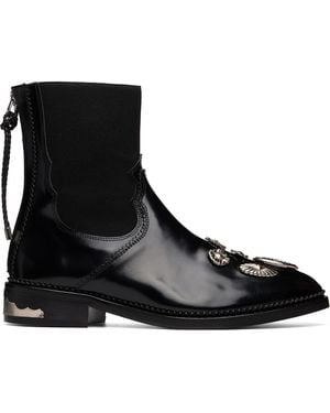 Toga Polido Ankle Boots - Black