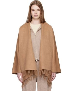 Max Mara Tan Mxmabilita Coat - Brown