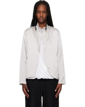 Post Archive Faction PAF Zip Track Jacket - White