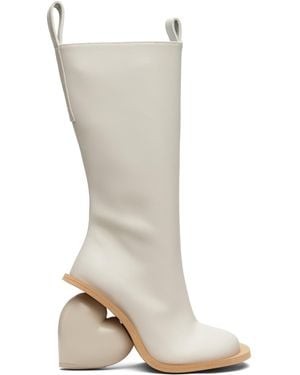 Yume Yume Ssense Exclusive Off- Love Tall Boots - White