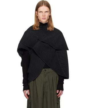 Homme Plissé Issey Miyake Stone Cloud Vest - Black