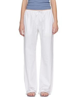 Matteau Drawcord Pants - White