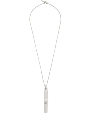 Parts Of 4 Plate Necklace - Black