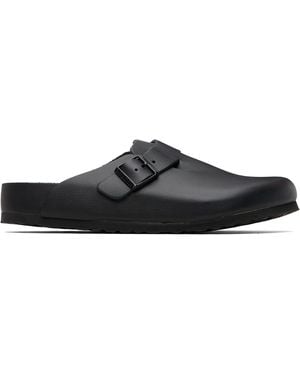 Birkenstock Regular Boston Slip-On Loafers - Black