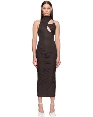 SELASI Strap Maxi Dress - Black