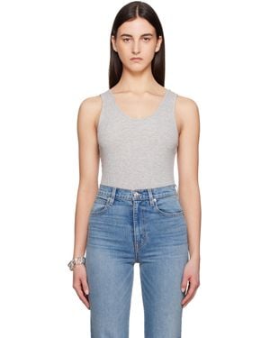 Anine Bing Ginny Bodysuit - Blue