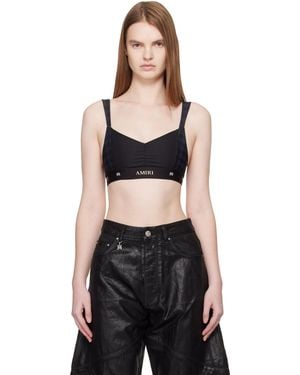 Amiri Ma Quad Sport Bra - Black
