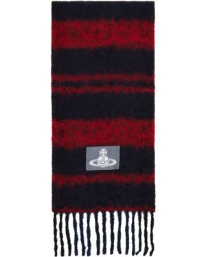 Vivienne Westwood Chunky Stripe Scarf - Red