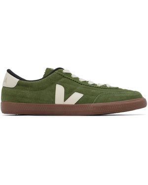 Veja Panenka Suede Sneakers - Green