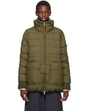 Moncler ーン Baux ショート ダウンジャケット - グリーン