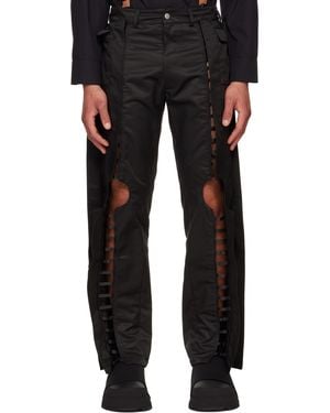 OLLY SHINDER Tab Pants - Black