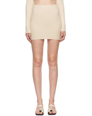 Cotton Citizen Off- Capri Miniskirt - Multicolour