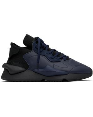 Y-3 ネイビー＆ブラック Kaiwa スニーカー