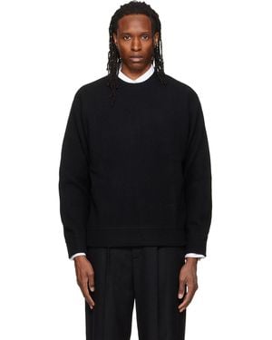 WOOYOUNGMI Logo Hardware Jumper - Black