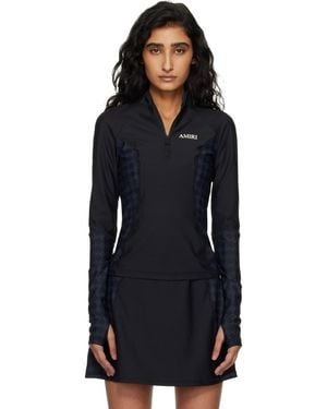 Amiri Ma Quad Long Sleeve T-Shirt - Black