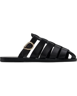Ancient Greek Sandals ブラック Cosmia サンダル