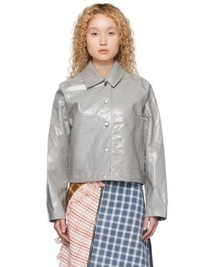 Song For The Mute Ssense Exclusive Jacket - Grey