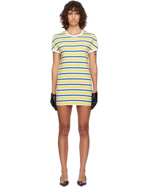 MM6 by Maison Margiela Stripe Minidress - Black