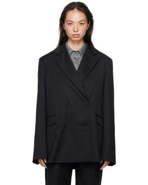 Loulou Studio Donau Blazer - Black