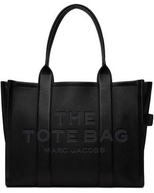 Marc Jacobs Grand cabas 'the tote bag' noir en cuir