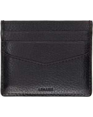 Lemaire Gear Card Holder - Black
