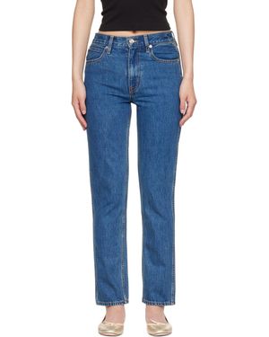 SLVRLAKE Denim Virginia Slim Jeans - Blue