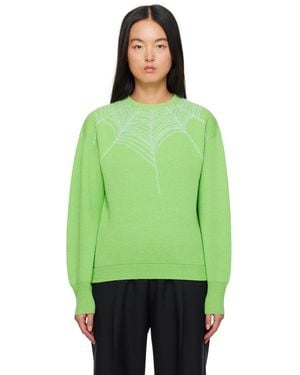 Stockholm Surfboard Club Stockholm (surfboard) Club Jacquard Jumper - Green