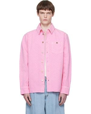 CASABLANCA Laser Monogram Shirt - Pink