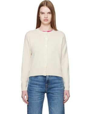 &Daughter Off Ada Crewneck Cardigan - Blue