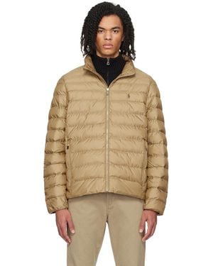 Polo Ralph Lauren Brown 'the Colden' Jacket - Natural