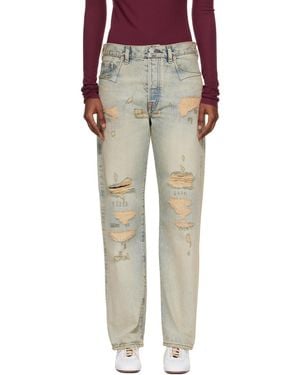 KENZO Paris Straight Jeans - Natural