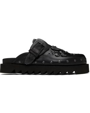 Toga Ssense Exclusive Aj1058 Loafers - Black