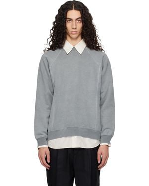 Lady White Co. Heavy Gusset Crewneck Sweatshirt - Grey