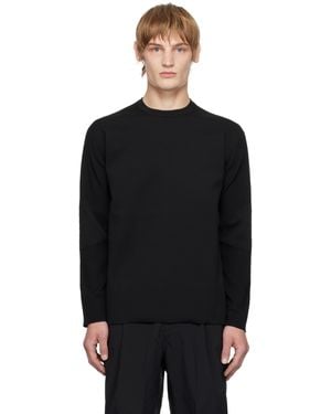 Descente Allterrain Fusionknit Crewneck T-Shirt - Black