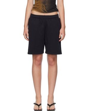 Acne Studios Fleece Shorts - Black