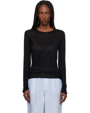 Baserange Long Sleeve T-Shirt - Black