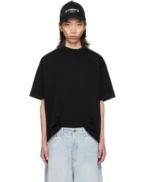 VTMNTS Embroidered T-Shirt - Black