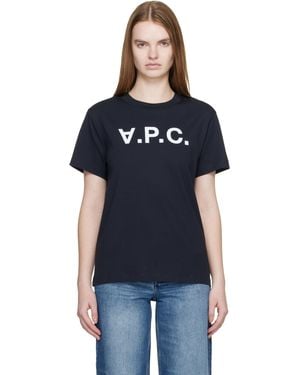 A.P.C. Standard Grand 'Vpc' T-Shirt - Black