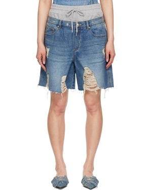 ANDERSSON BELL Denny Denim Shorts - Blue