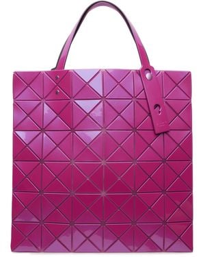 Issey Miyake Lucent One-Tone Tote - Purple