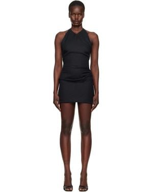 Bec & Bridge Marianna Halter Minidress - Black