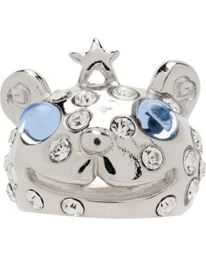 Collina Strada Princess Bear Ring - Metallic