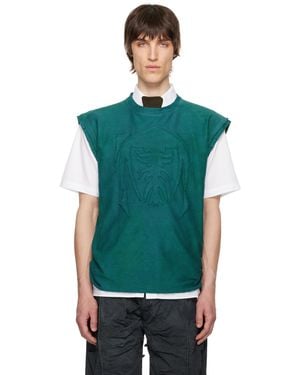 YAKU ブルー Fossil トップス - グリーン