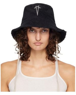 Rick Owens Temple Beach Hat - Blue
