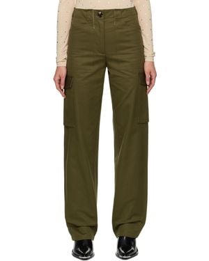 Rabanne Cargo Pocket Trousers - Green