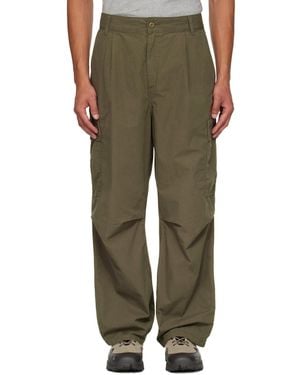Carhartt Taupe Cole Cargo Trousers - Green