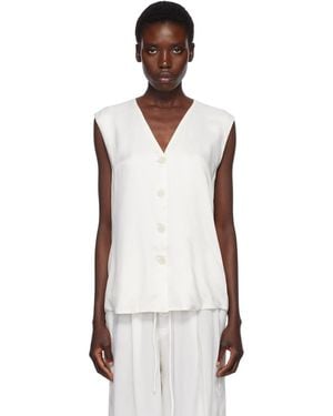 Lauren Manoogian Sanded Vest - Black
