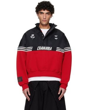 Willy Chavarria Adidas Originals Edition Halfzip Jacket - Red